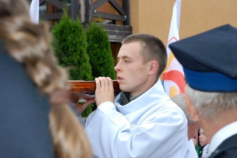 Znaki ŚDM w Gostyninie