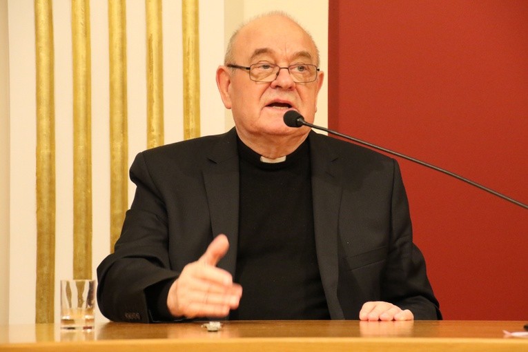Ks. prof. Janusz Mariański w płockim WSD