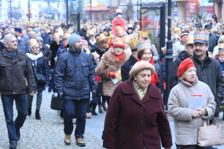 Ciechanów. Orszak Trzech Króli. Część 1