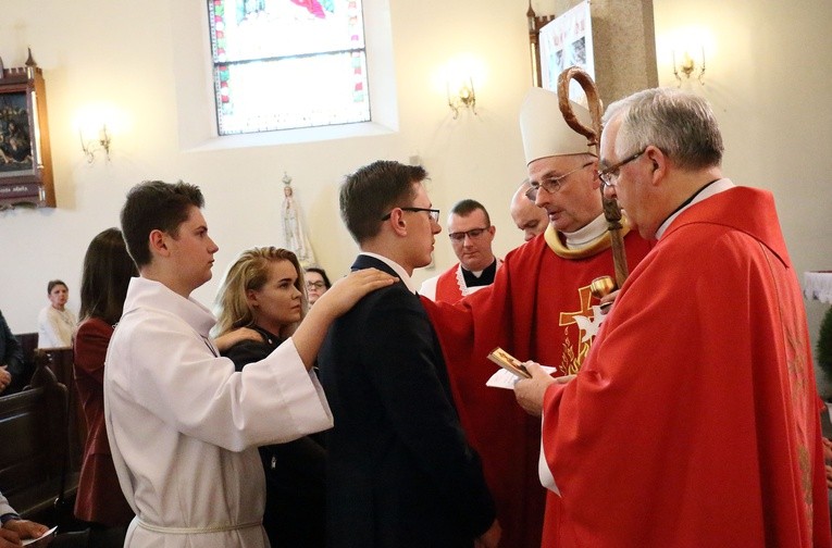 Bierzmowanie w parafii św. Wojciecha 