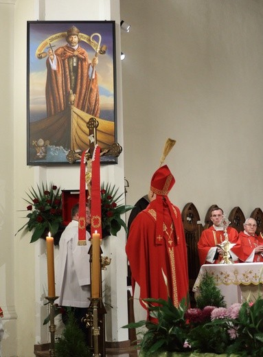 Elbląg. Wprowadzenie relikwi św. Wojciecha