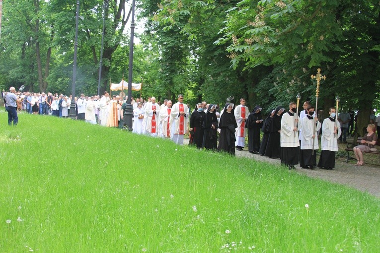 Płock. Boże Ciało w katedrze