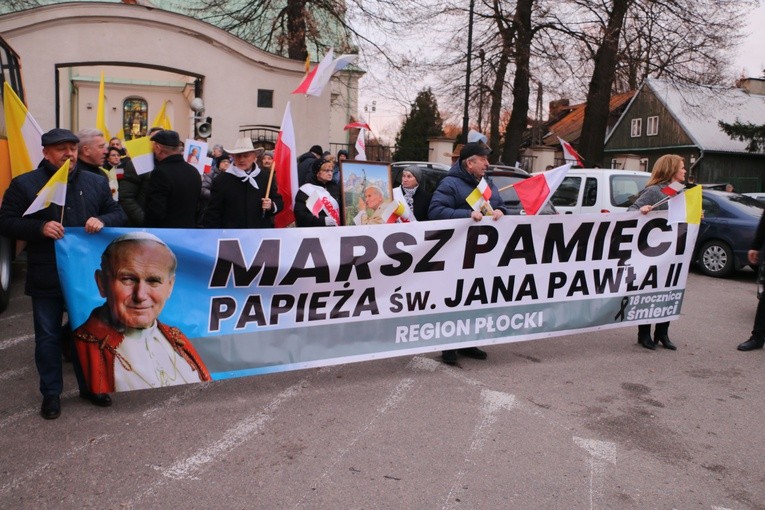 Sierpc. Marsz papieski