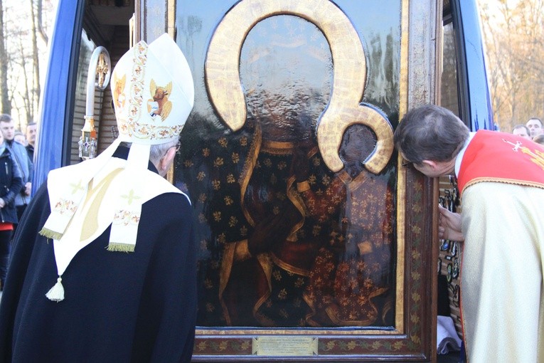 Orszymowo. Nawiedzenie w parafii św. Floriana