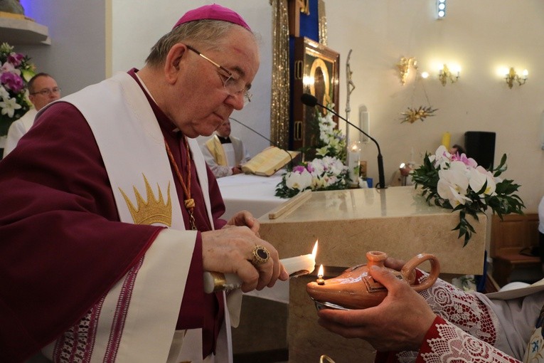 Płock-Ciechomice. Nawiedzenie w parafii św. Maksymiliana Kolbego