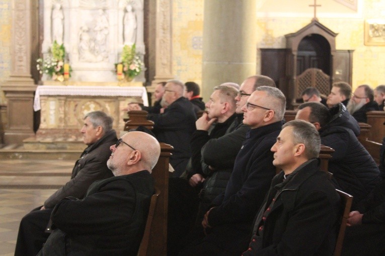 Płock. Spotkanie bp. Szymona z księżmi
