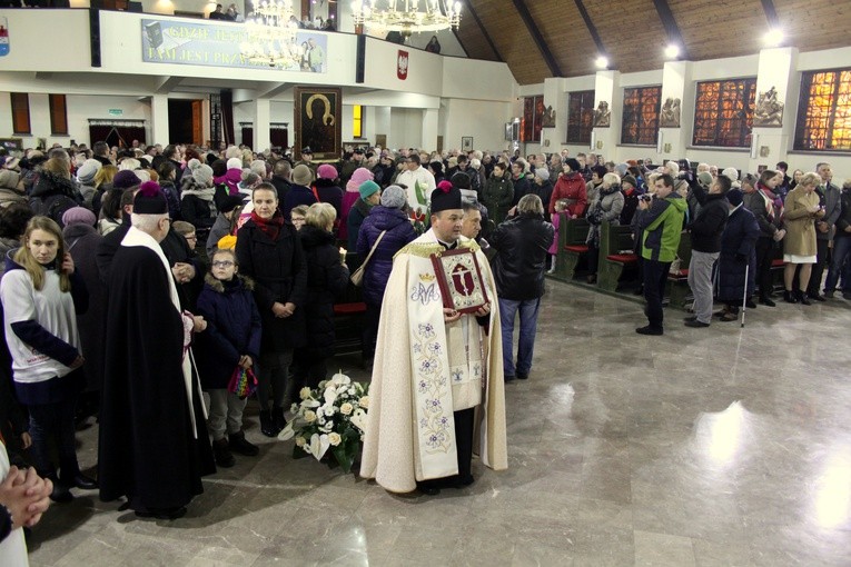 Modlin. Nawiedzenie w parafii św. Maksymiliana Kolbego