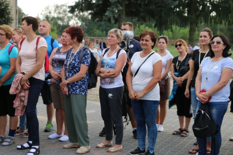 Pielgrzymi w Skępem