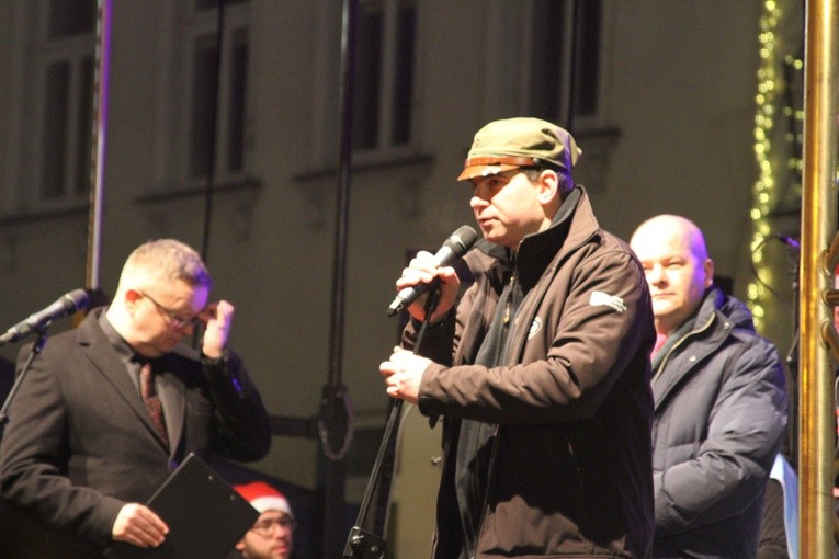 Wigilia przed ratuszem - Płock