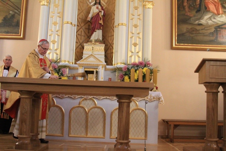 Uroczystość w kościele św. Wawrzyńca w Mławie