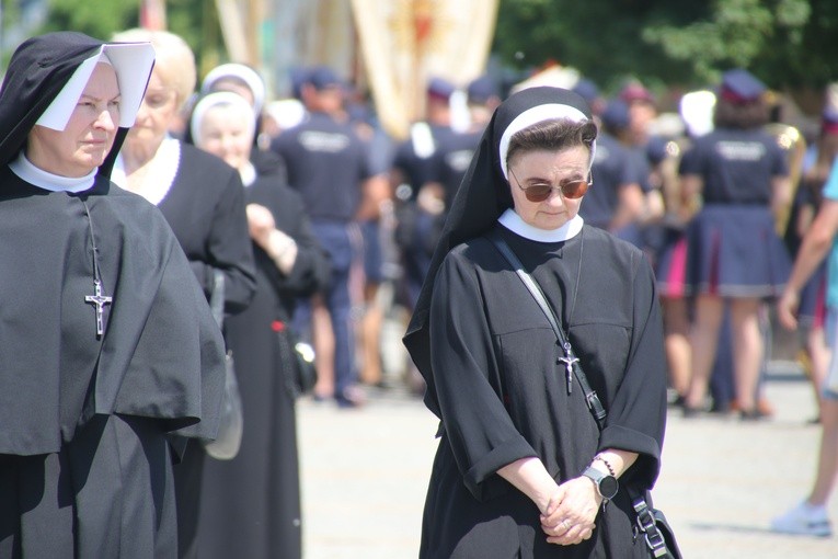 Płock. Procesja Bożego Ciała