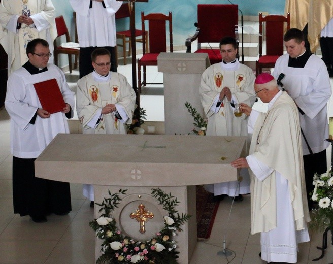 Poświęcenie kościoła Matki Bożej Fatimskiej i św. Jana Pawła II 