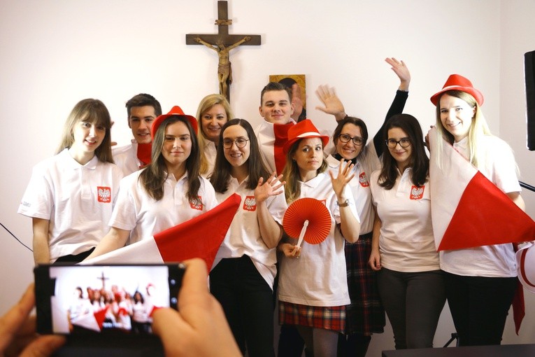 Młodzież z Węgrzynowa przed ŚDM