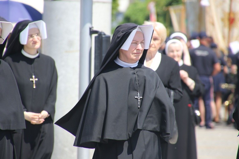 Płock. Procesja Bożego Ciała