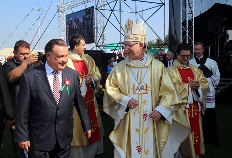 Dożynki diecezjalne w Staroźrebach