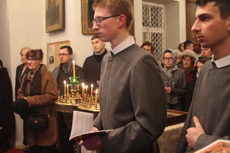 Nieszpory w cerkwi