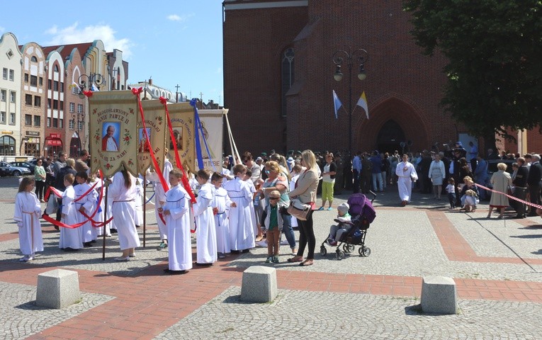 Procesja Bożego Ciała ulicami Starego Miasta