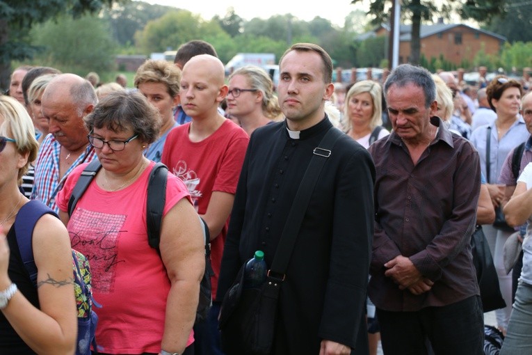 Pielgrzymi w Skępem
