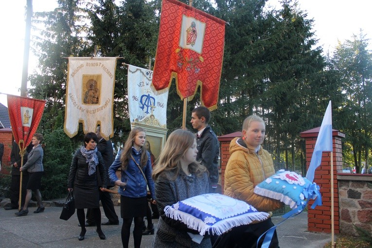 Unierzyż. Nawiedzenie w parafii św. Walentego