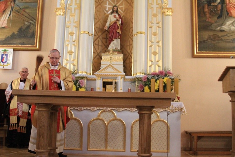 Uroczystość w kościele św. Wawrzyńca w Mławie