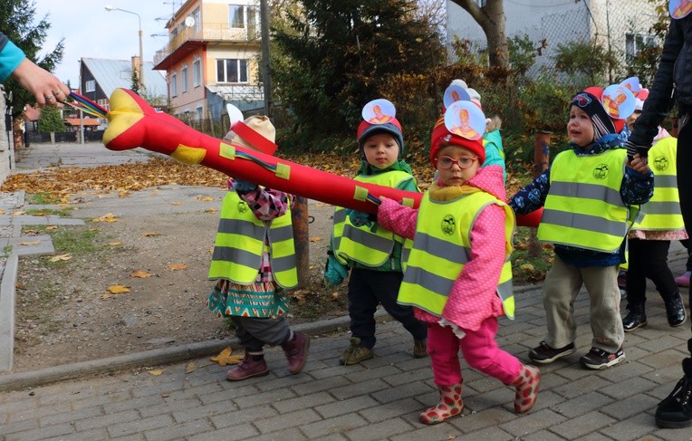 Pochód Wszystkich Świętych - przedszkole bł. Franciszki