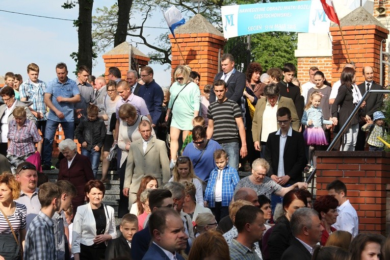 Siecień. Nawiedzenie w parafii św. Józefa