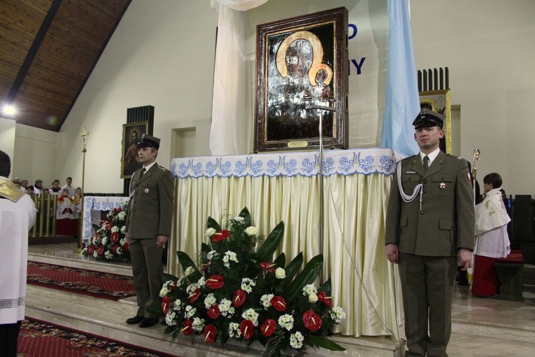 Modlin. Nawiedzenie w parafii św. Maksymiliana Kolbego