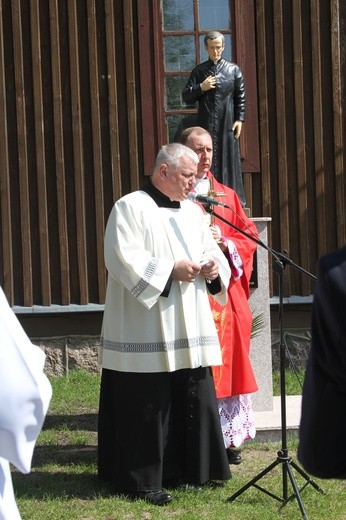 Relikwie bł. ks. Jerzego w Uniecku