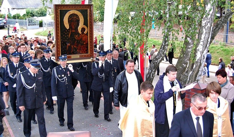 Naruszewo. Nawiedzenie w parafii św. Tekli