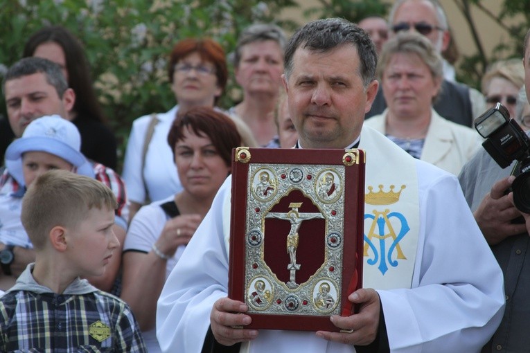 Korzeń - Łąck. Nawiedzenie w parafii św. Walentego