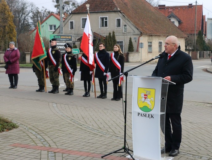 Obchody w Pasłęku.