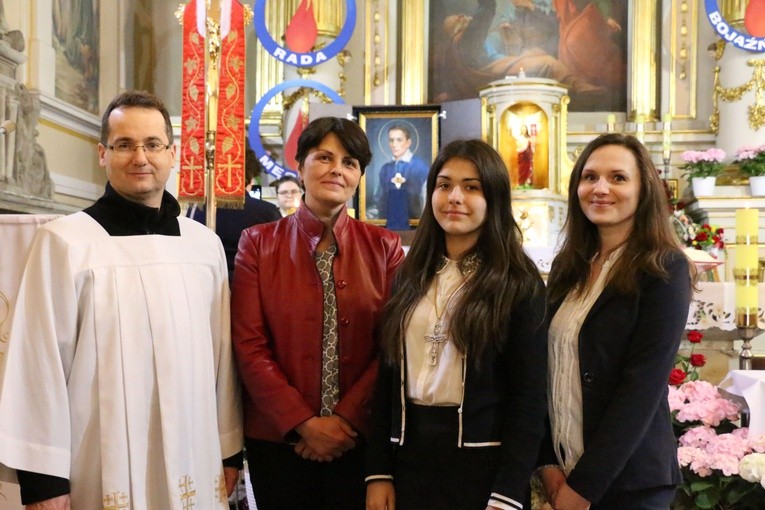 Bierzmowanie w makowskiej farze