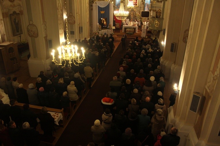 Strzegocin. Nawiedzenie w parafii Matki Bożej Szkaplerznej