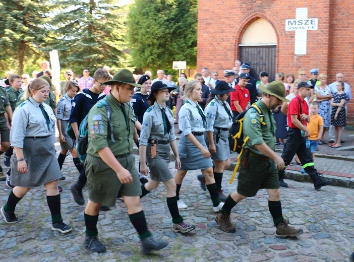Miłomłyn - odsłonięcie pomnika "Inki"