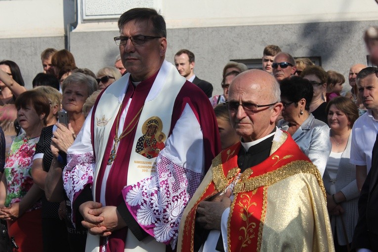 Płock. Nawiedzenie w parafii św. Maksymiliana Kolbego. 1