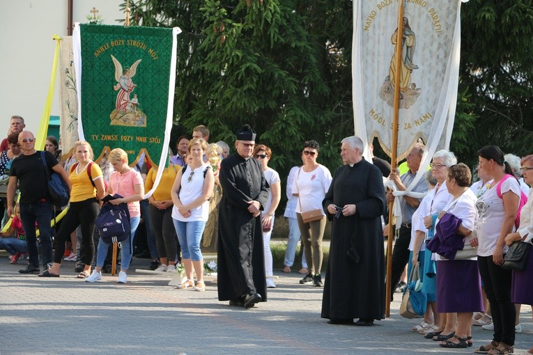 Pielgrzymi w Skępem