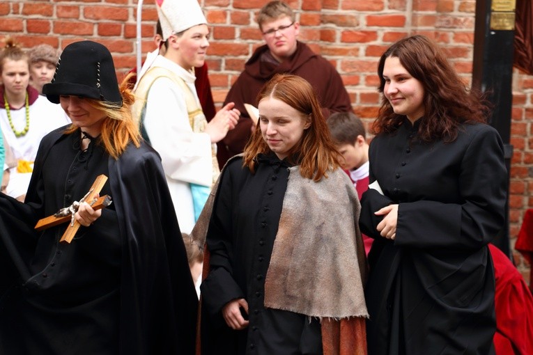 Żywy obraz Matejki - orszak