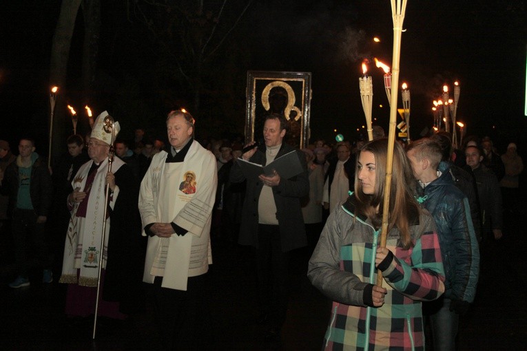 Strzegocin. Nawiedzenie w parafii Matki Bożej Szkaplerznej