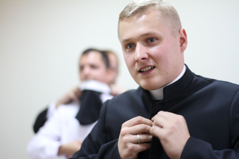 Obłóczyny w seminarium