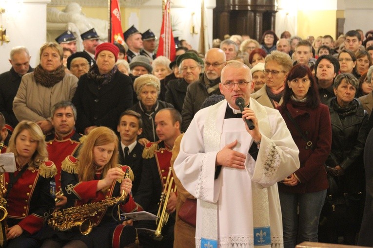 Opinogóra. Nawiedzenie w parafii św. Zygmunta