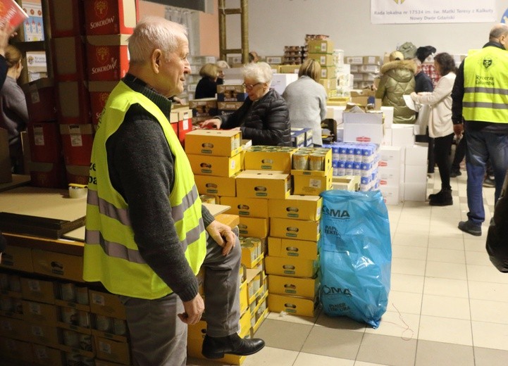 Nowy Dwór Gdański. Paczki dla Ukrainy - II tura