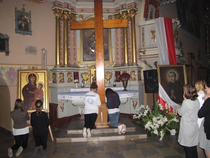 Znaki ŚDM w Przasnyszu