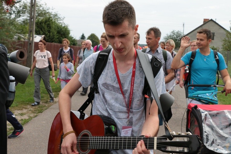 Pierwszy dzień pielgrzymki - przedpołudnie