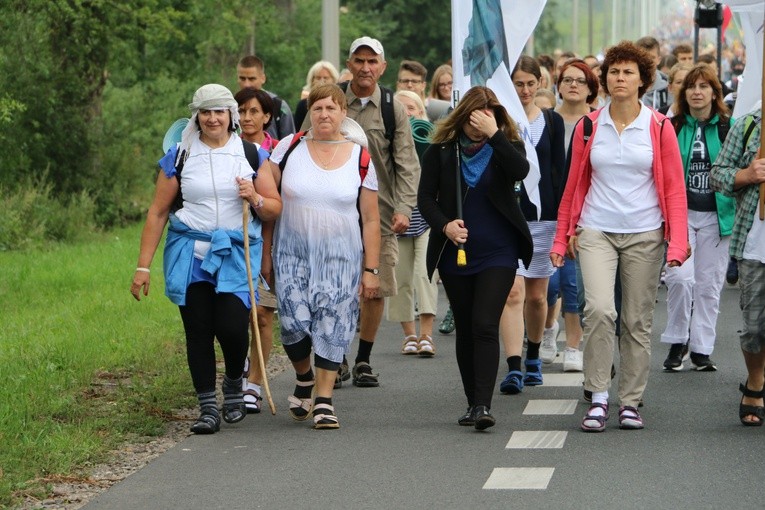 Pierwszy dzień pielgrzymki - przedpołudnie