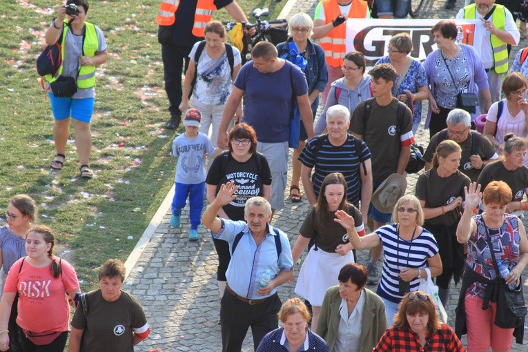Pielgrzymka 2018. Wejście na Jasną Górę. cz.3