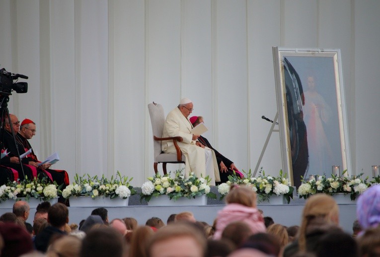 Młodzież z diecezji elbląskiej w Wilnie 