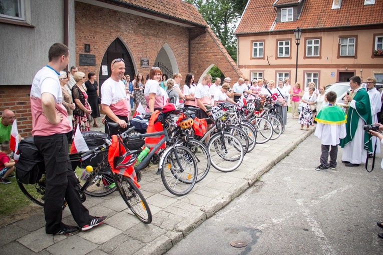 Rowerowa pielgrzymka z Bartoszyce