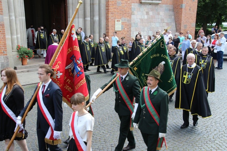 Płock. Poświęcenie mozaiki w oknie papieskim