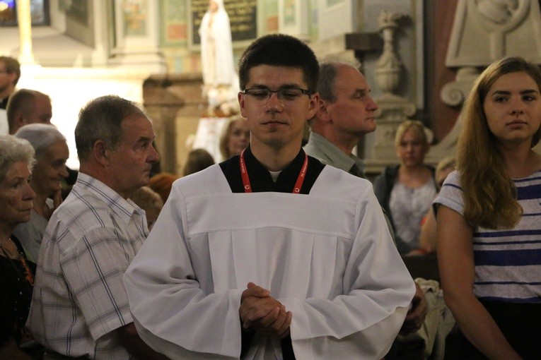 Początek pielgrzymki na Jasną Górę