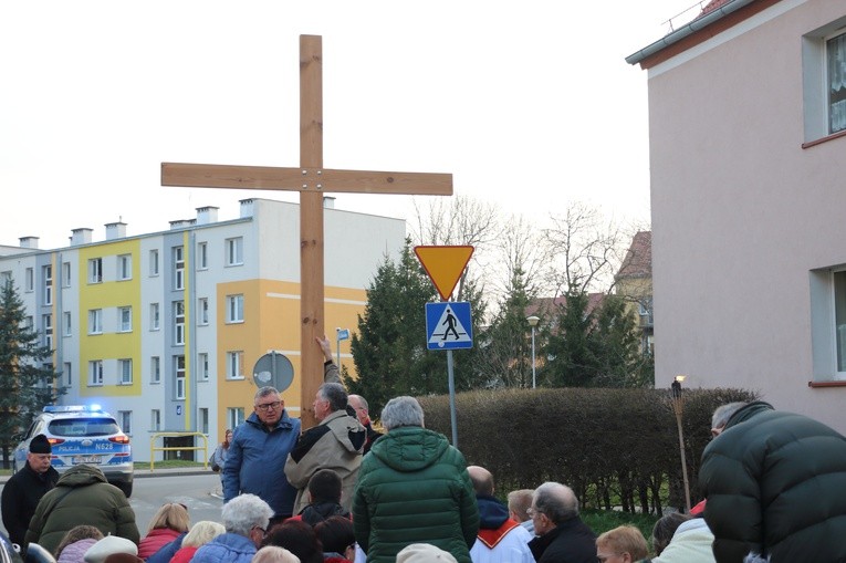 Sztum. Droga Krzyżowa ulicami